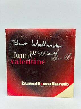 Buselli-Wallarab Jazz Orchestra My Funny Valentine 2007 Limited Ed. CD Signed